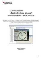 Modellreihe CV-3002/CV-3502 Simulator-Software: CV-H3N Handbuch für Grundeinstellungen Vol.4 (Englisch)