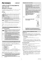 Modellreihe SR-700 Betriebsanleitungen (Italienisch)