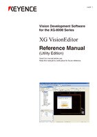 XG VisionEditor Referenzhandbuch Hilfsprogramme