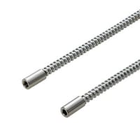 OP-7620 - Schutzschlauch für reflektierenden Lichtleiter M4, 250 mm