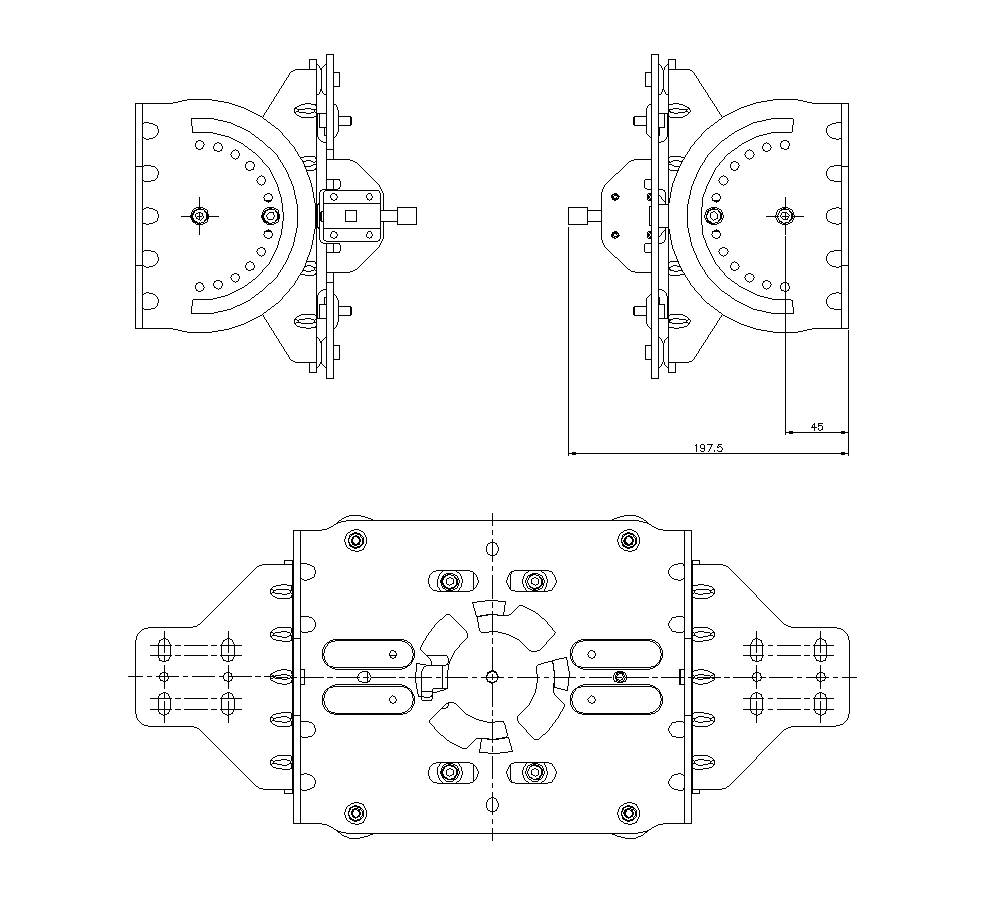 SR-5000/BRACKET Dimension