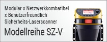 Modular x Netzwerkkombatibel x Benutzerfreundlich Sicherheits-Laserscanner Modellreihe SZ-V